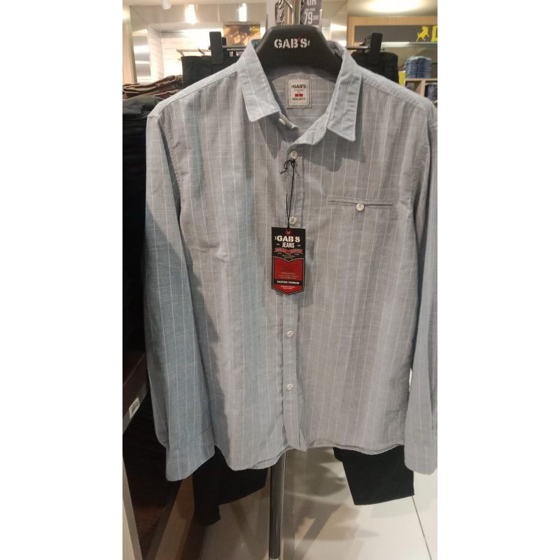 kemeja panjang dewasa merk GABS