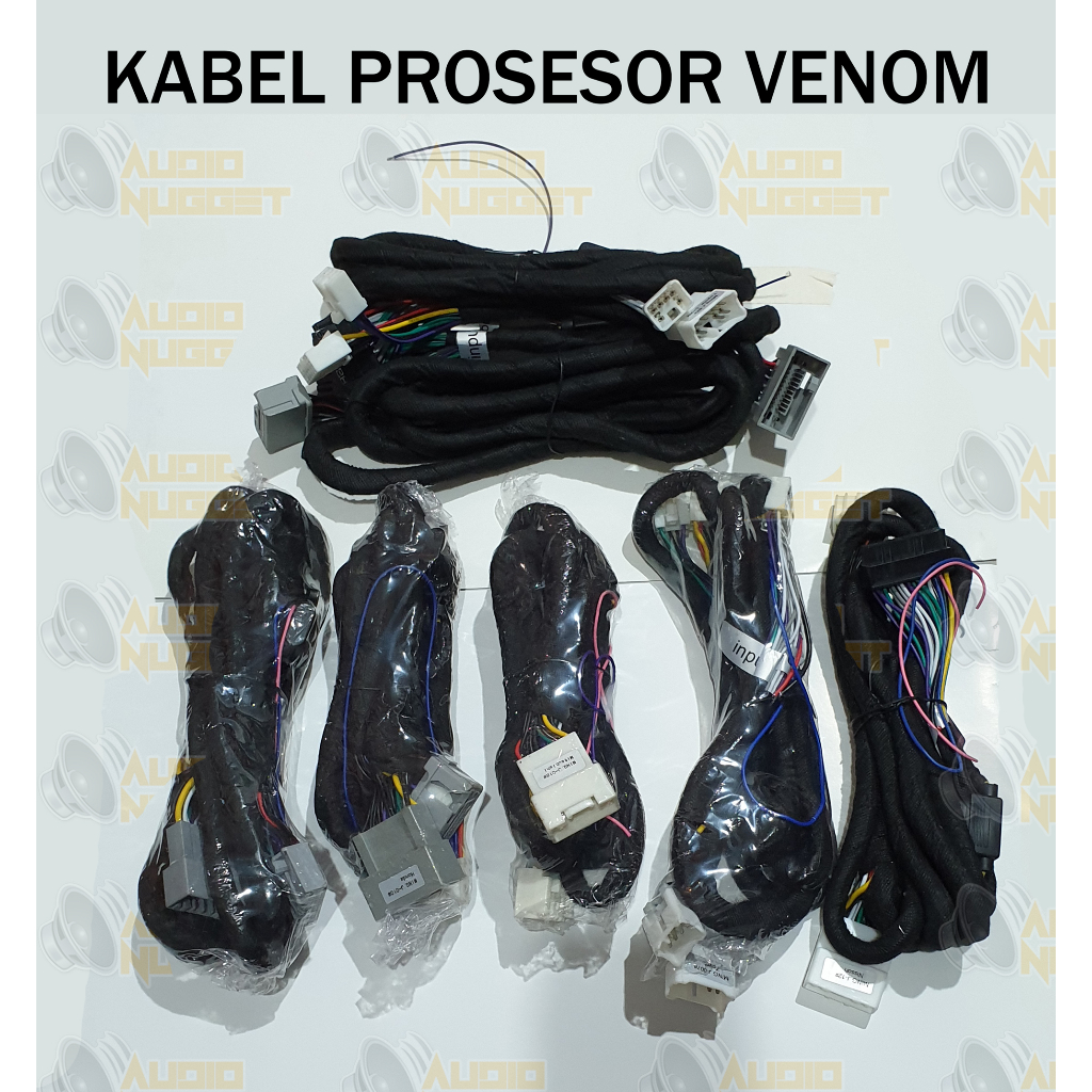 Soket kabel DSP prosesor venom pandora pnp semua mobil Toyota Honda