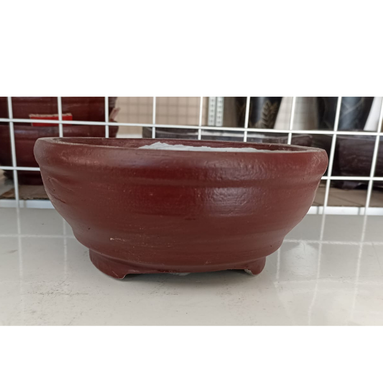 Pot Semen cor Kain Kasa Bulat Diameter 19cm