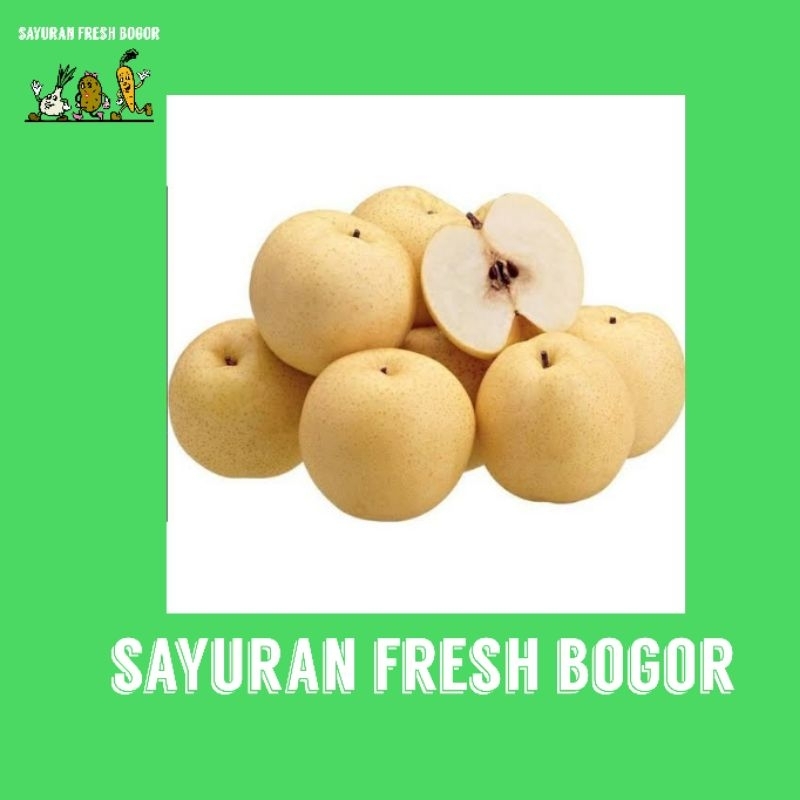 

Buah Pir Singo ( 500 Gram ) | Sayuran Fresh Bogor