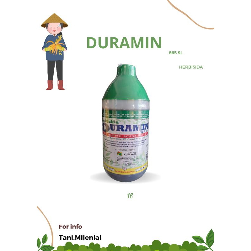 DURAMIN 865SL - 1L | HERBISIDA