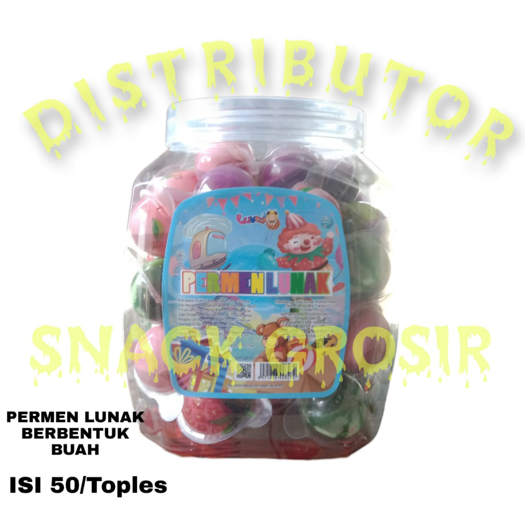 

Permen Lunak Berbentuk Buah Distributor Snack Grosir Termurah Menerima Pesanan Massal