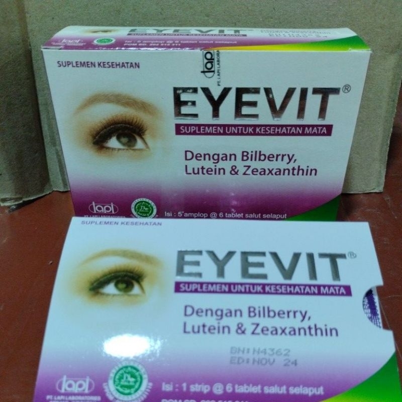 Eyevit tablet / vitamin mata / multivitamin herbal mata