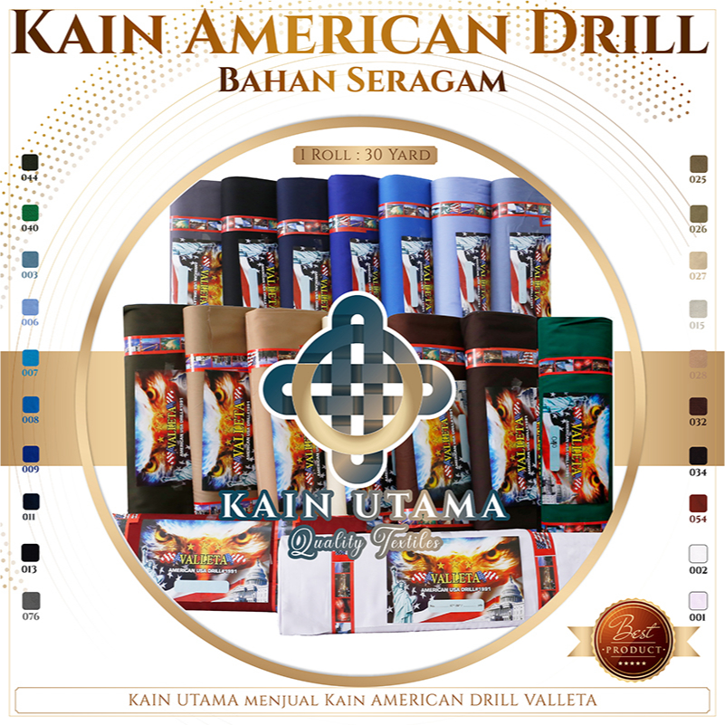 Kain American Drill per Roll