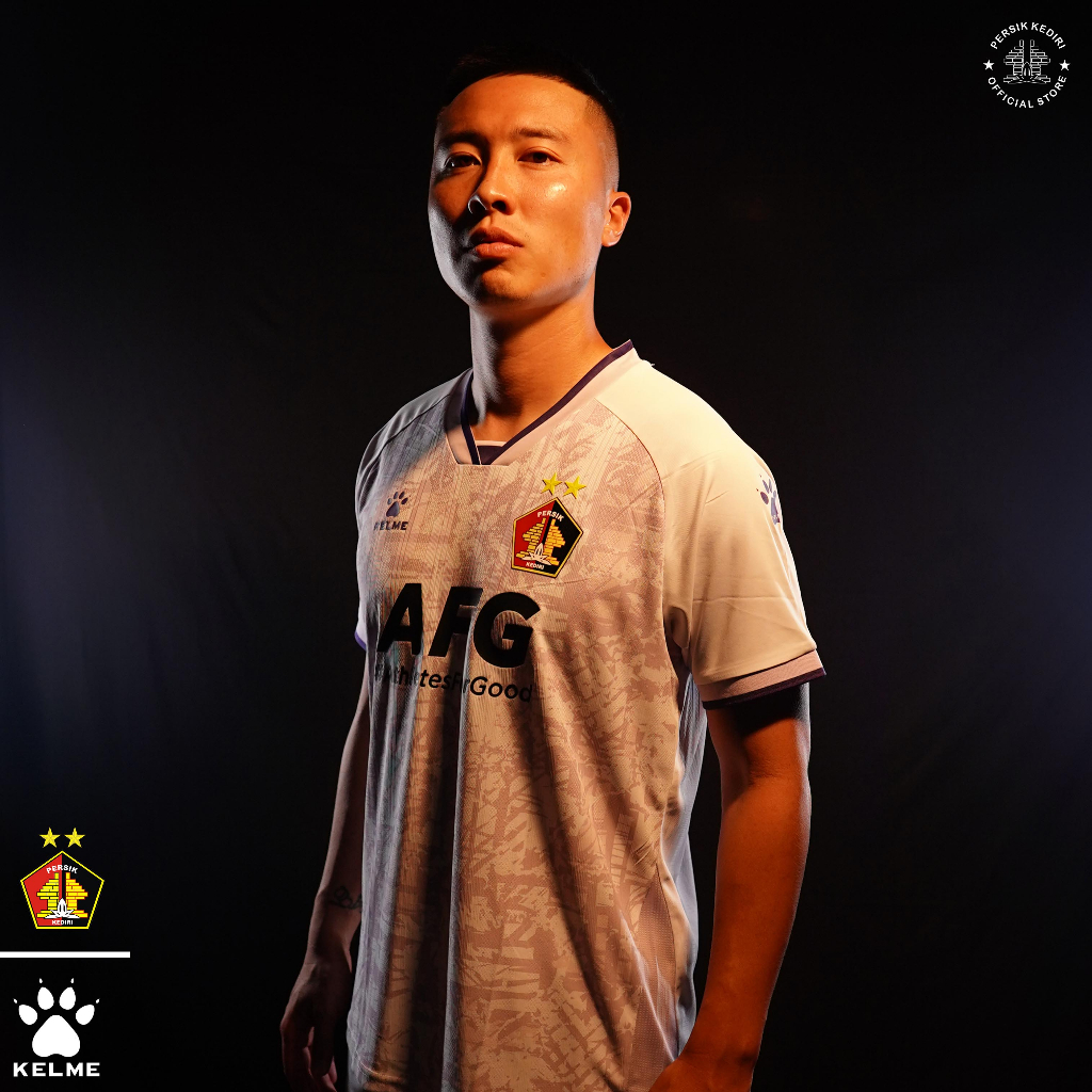 KELME Jersey Player Issue Home Set White X Persik Kediri 2023/2024