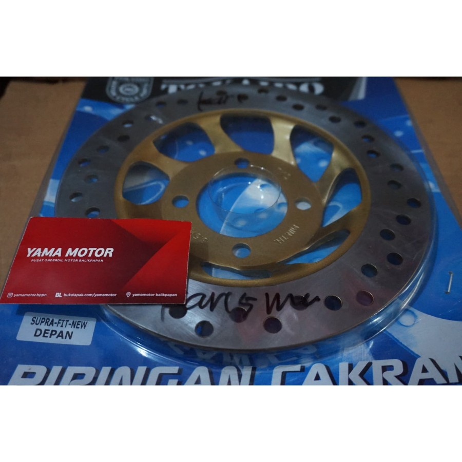 PIRINGAN DISC DEPAN SUPRA FIT NEW TOKAIDO