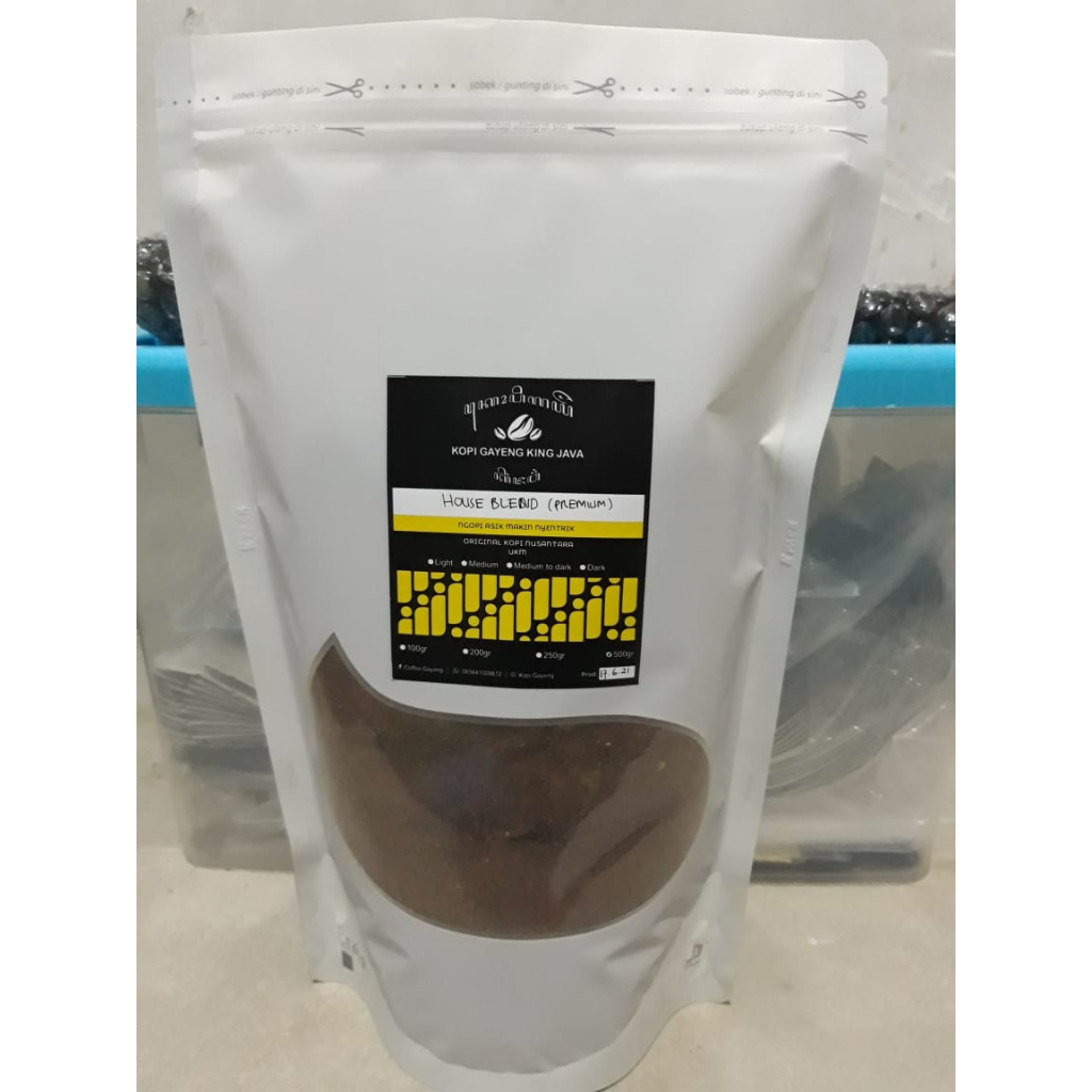 

Hosblend Kopi Robusta Arabika 500gr