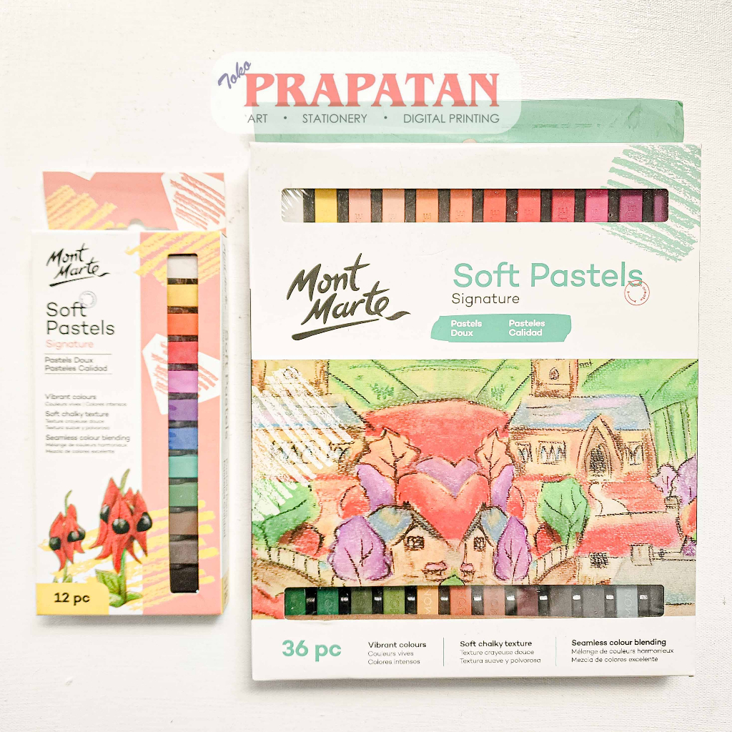 

Mont Marte Soft Pastel MMPT | Pastel Halus