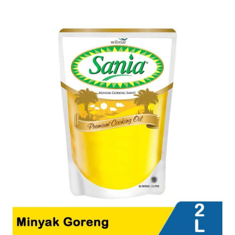 

Sania Minyak goreng pouch 2L