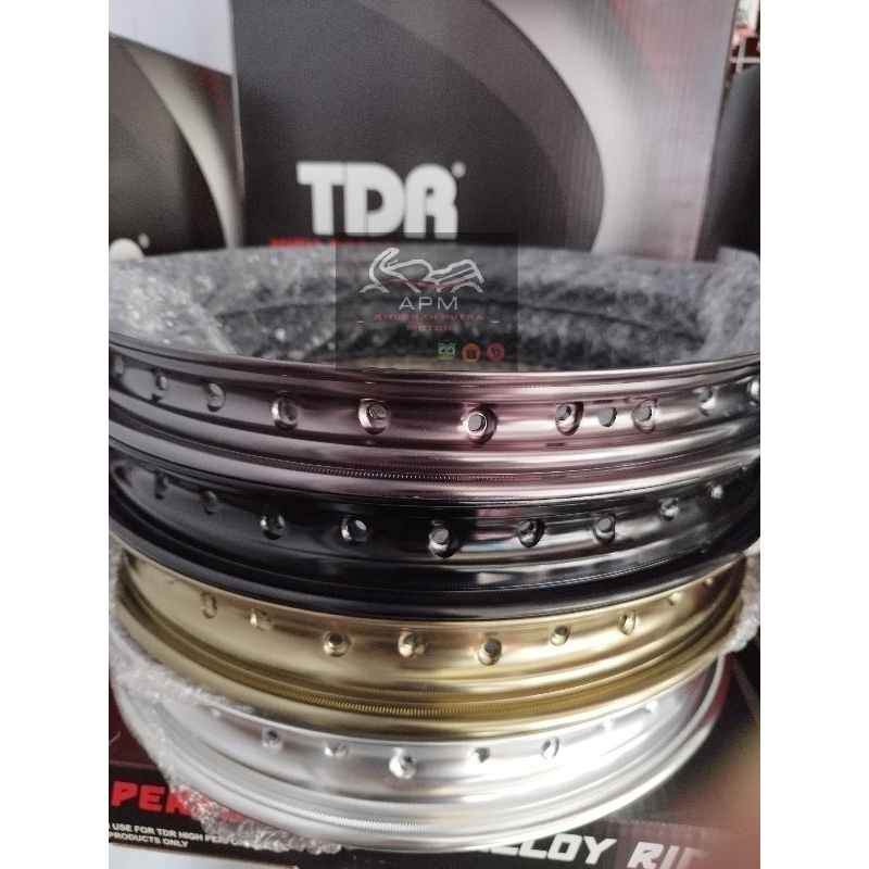VELG TDR WX SHAPE BLACK, SILVER, BROWN, GREY, GOLD 140-17 160-17 185-17 215-17