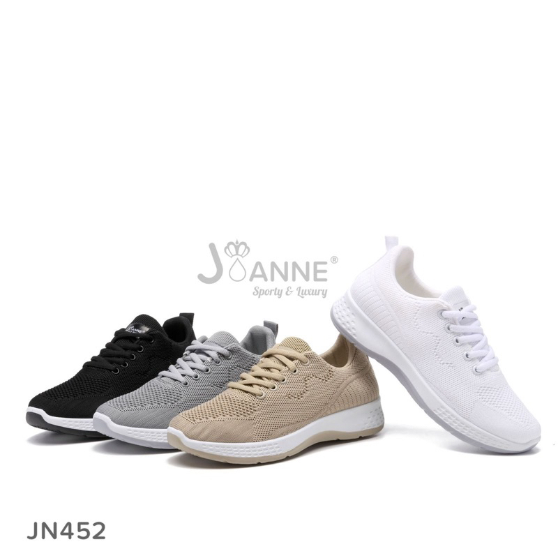 JOANNE Casual Flyknit Sport Sneakers Shoes JN452 [ORIGINAL BRAND]
