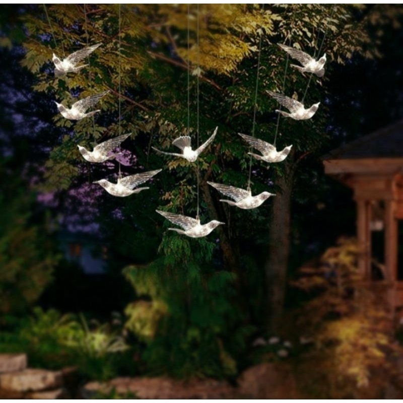 LAMPU BURUNG DEKORASI DAN TENDA