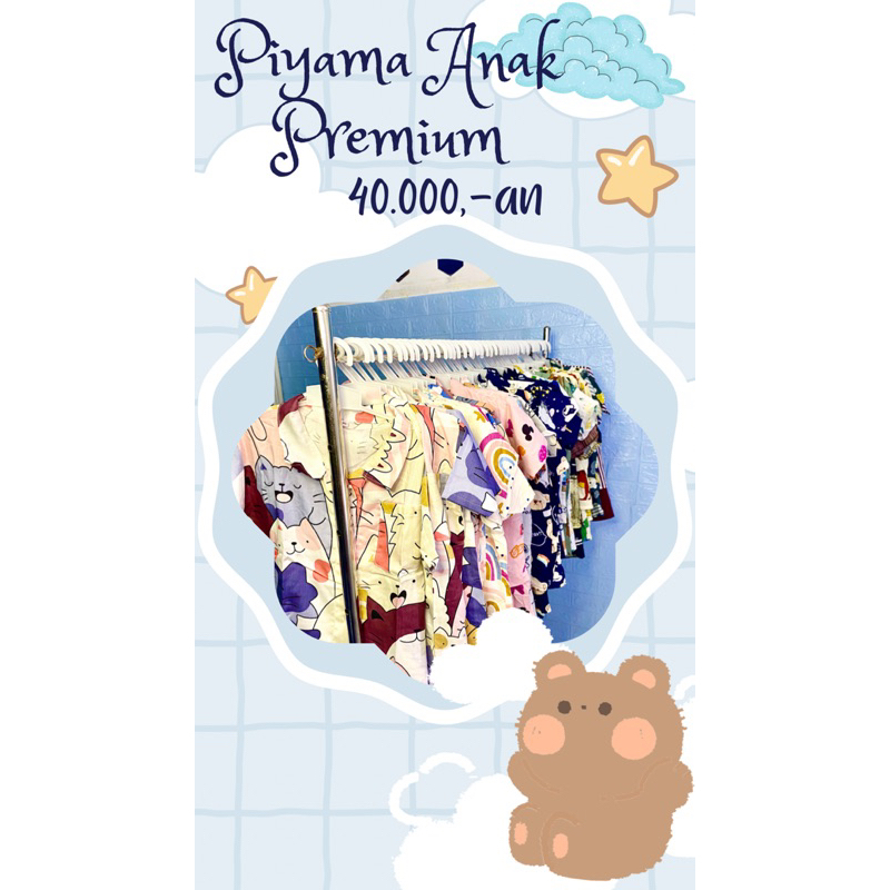 PIYAMA ANAK/PIYAMA ANAK PREMIUM/SETELAN ANAK/SETELAN ANAK VIRAL/ SETELAN ANAK GEMOY/ SETELAN ANAK KA