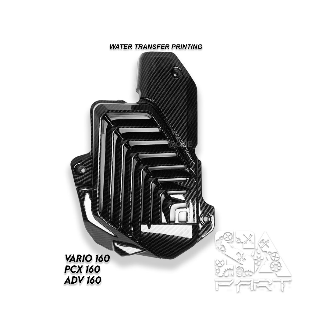 COVER TUTUP RADIATOR CARBON PCX 160 / VARIO 160 COVER RADIATOR CARBON ADV 160