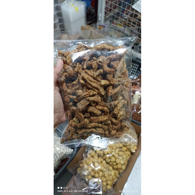 

Keripik Usus Crispy 250gr