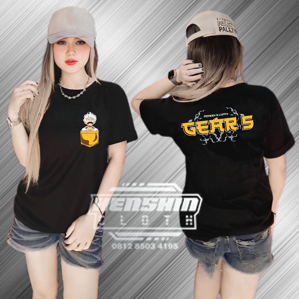 Kaos One Piece Monkey D Luffy Gear 5