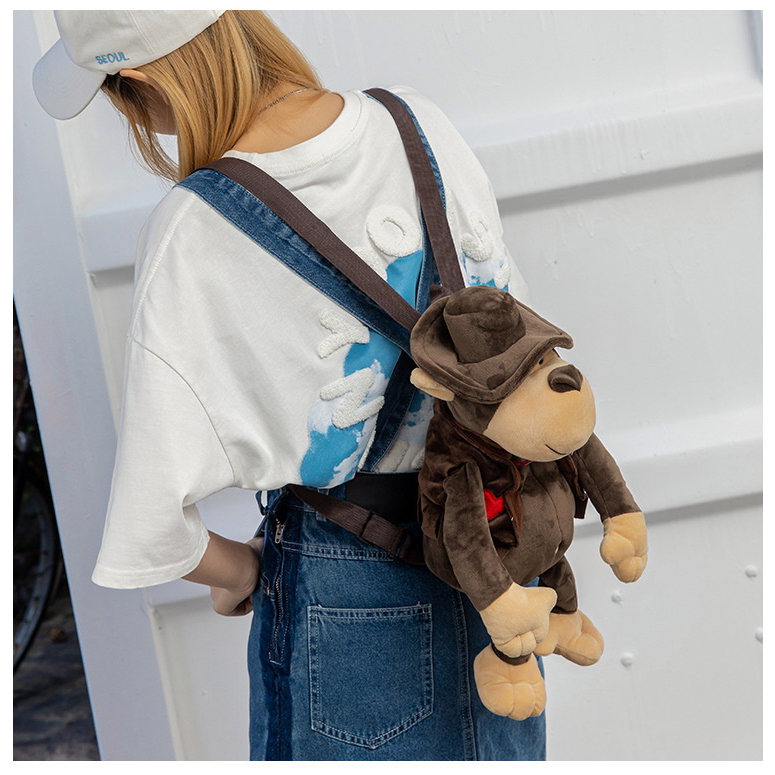 CLEARANSE SALE 2.0 [LOGU] Tas ransel bentuk hewan, Tas boneka ransel bentuk hewan, tas ransel boneka