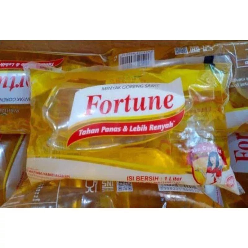 

Minyak Goreng Fortune Bantal 1 Liter