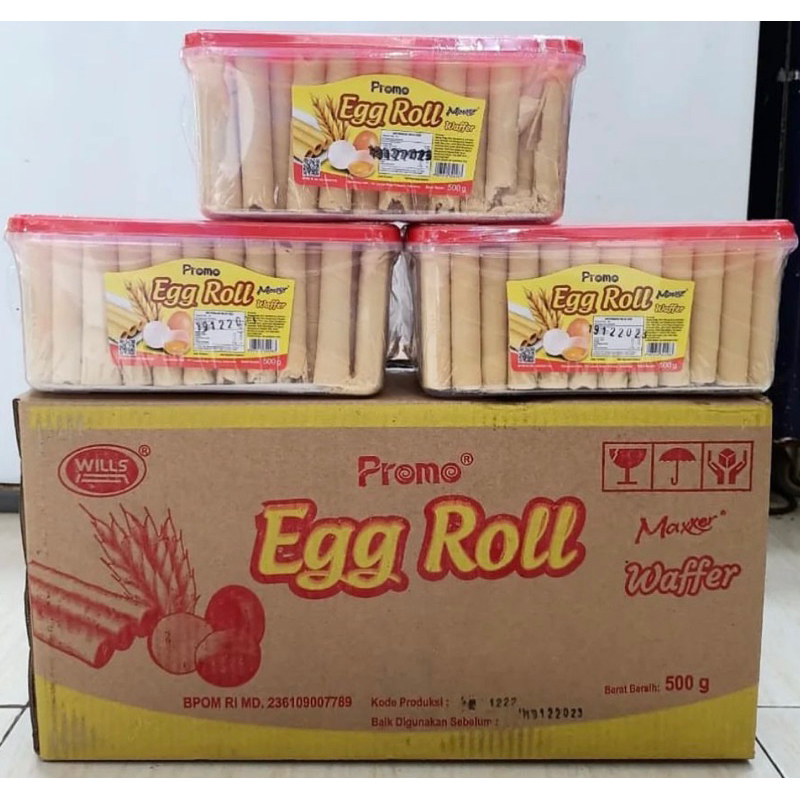 

Wafer Egg Roll 500gr