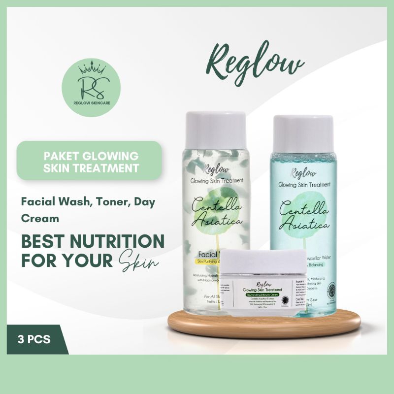 Reglow Original Skincare by dr. Shindy Putri/Reglow Cream/Reglow Toner/Reglow Facial Wash