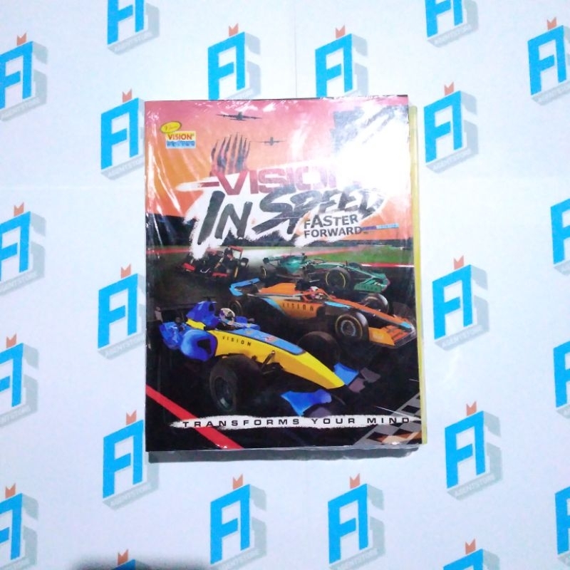 

BUKU TULIS VISION 38 LEMBAR ISI 10 BUKU GRATIS PENSIL 2B