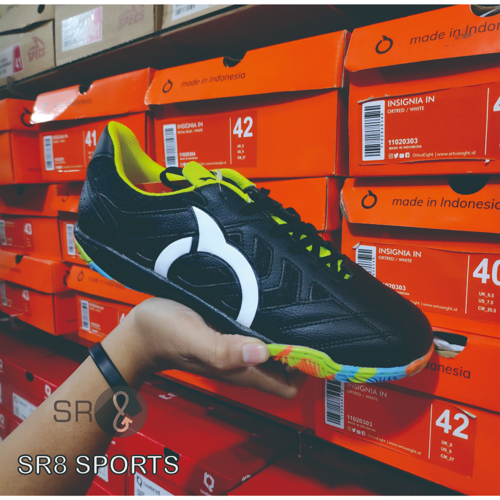 Sepatu Futsal Ortus Jogosala Rampage v2 Black/Camo
