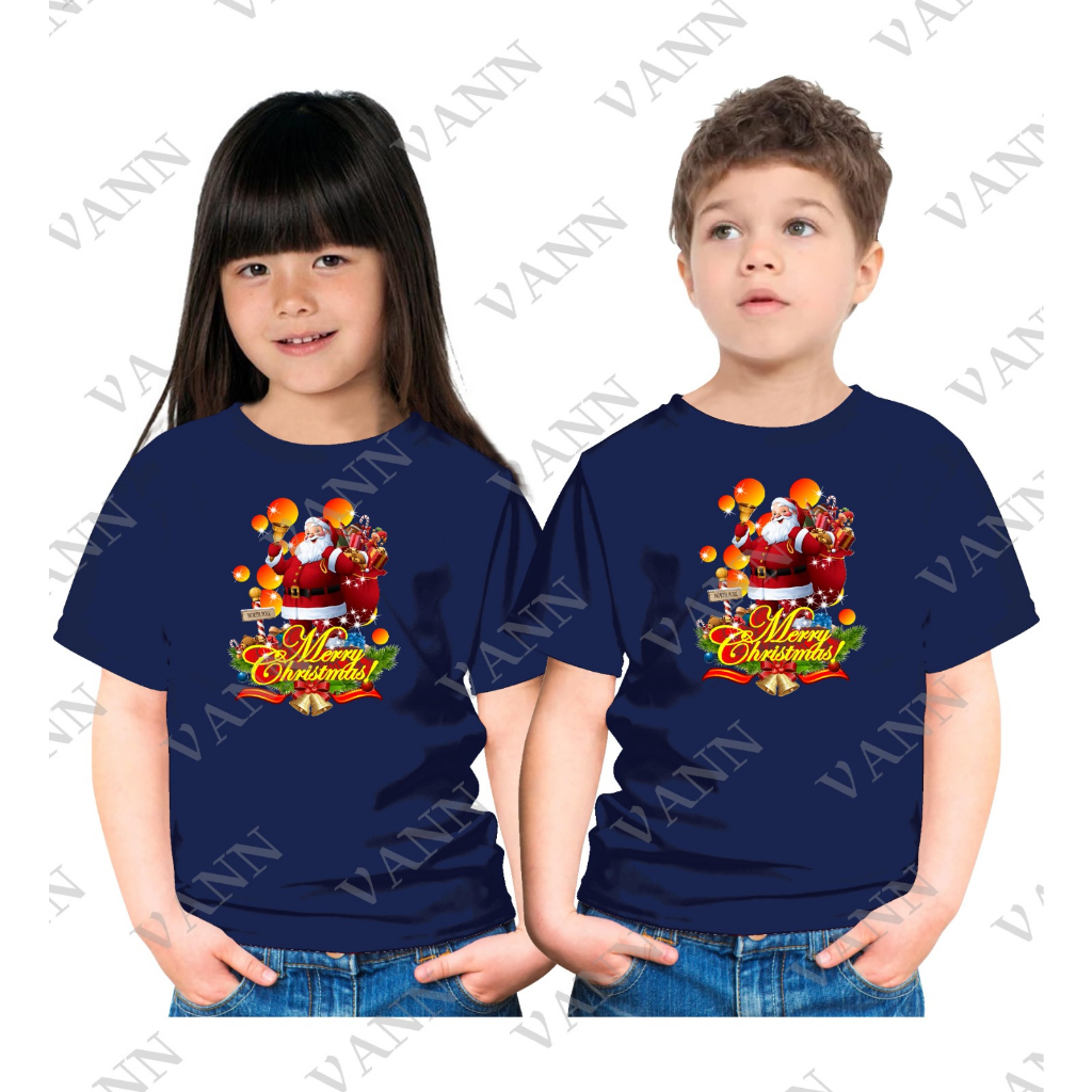 BAJU NATAL /KAOS NATAL ANAK-ANAK/ KAOS NATAL SPESIAL/ KAOS MERRY CHRISTMAS ANAK /PAKAIAN ANAK LAKI-L