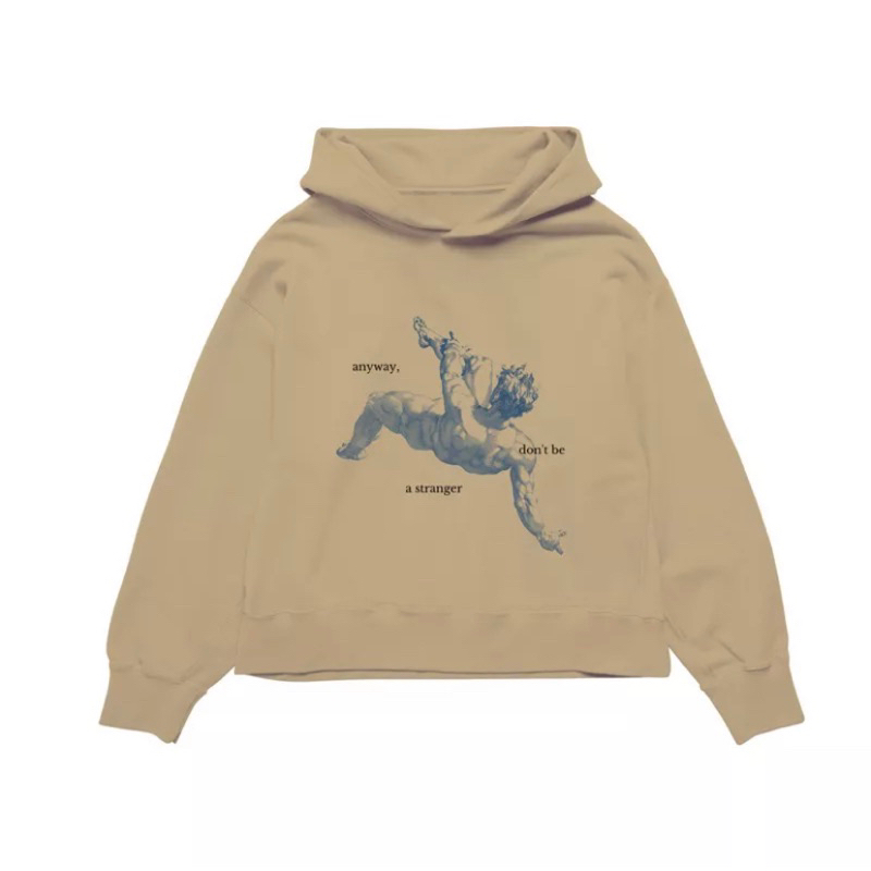 Praedae Studio - Beige Boxy Oversized Hoodie - Beyonder