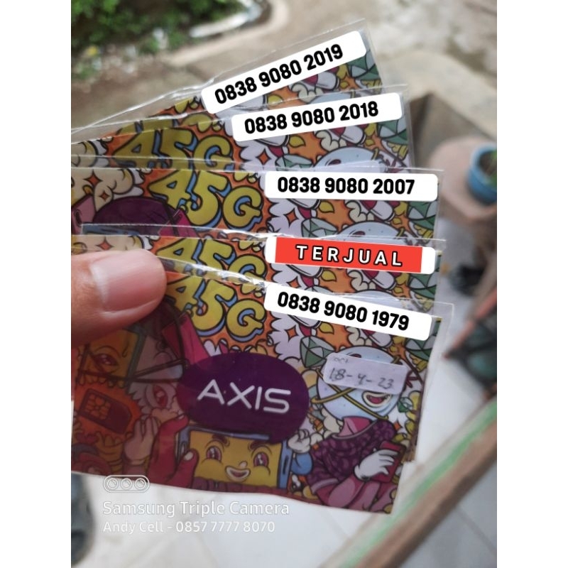 nomor cantik axis seri tahun lahir