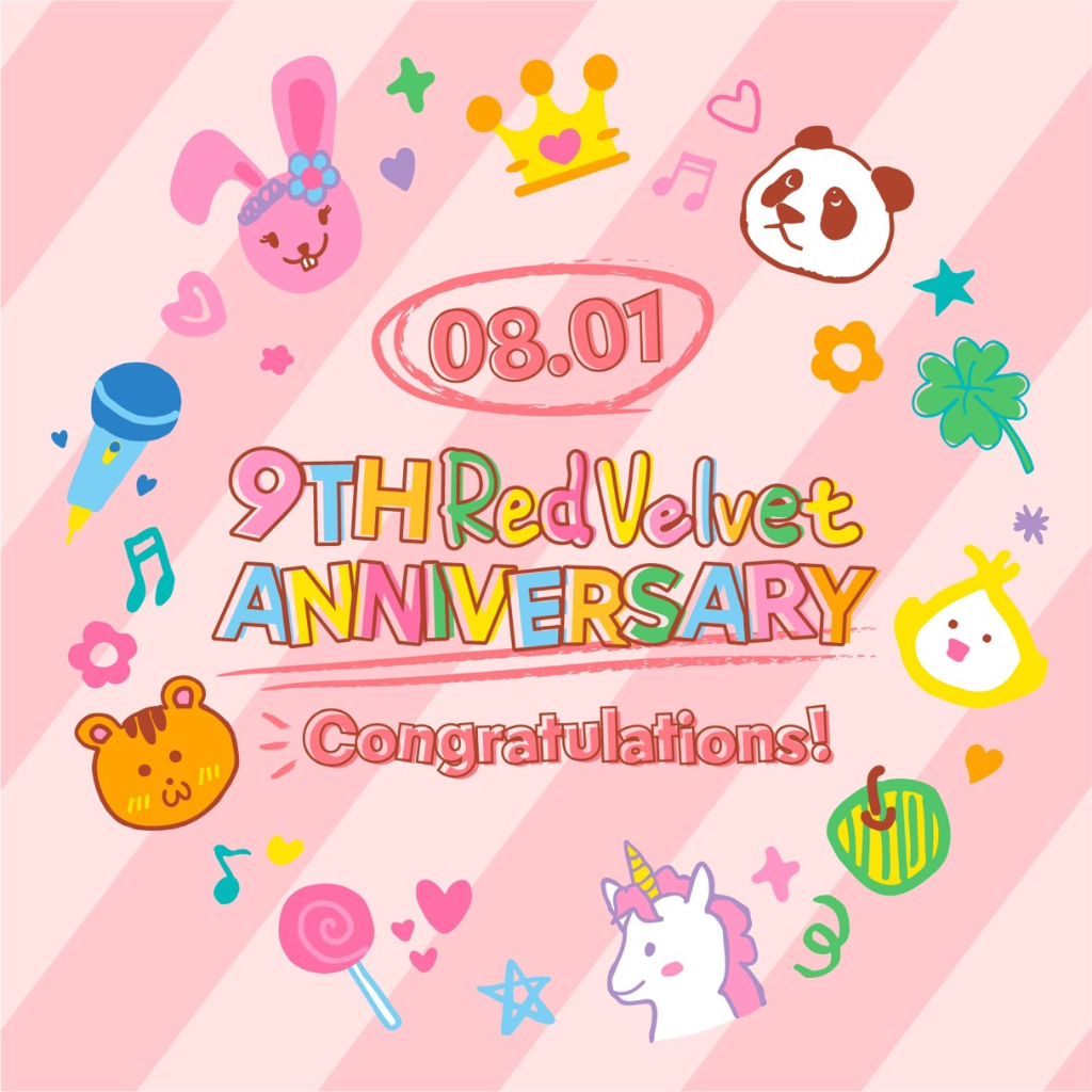[DP PO] Red Velvet 9th ANNIVERSARY Official MD