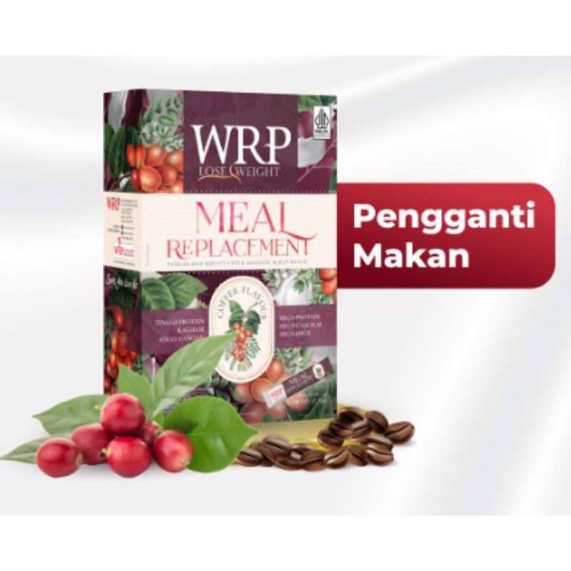 

WRP Meal Replacement Coffee 324 G (6 Sachet) - Pengganti Makan