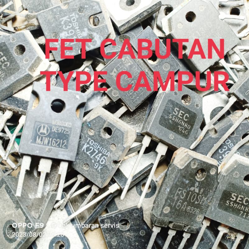 FET PSU BODY BESAR TYPE CAMPUR : K2847 / 4107 DST CABUTAN ORIGINAL BY PSU