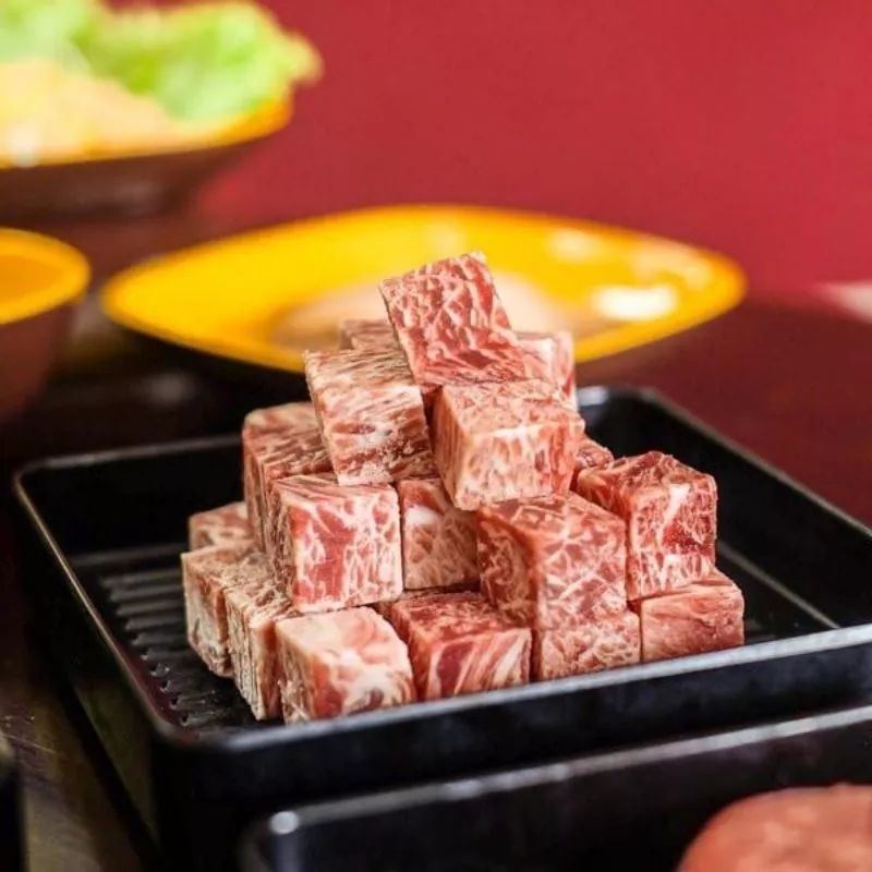 

Beef Saikoro cubes premium Halal