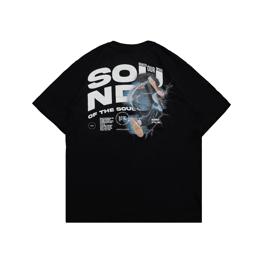 Poeticluzien Black T-shirt Sound