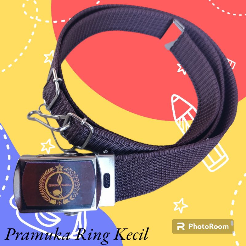 Sabuk PRAMUKA KECIL RING Gesper Ikat pinggang Anak sekolah