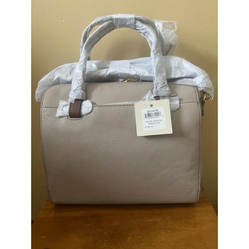 FOSSIL Rachel Satchel Graystone crossbody bag