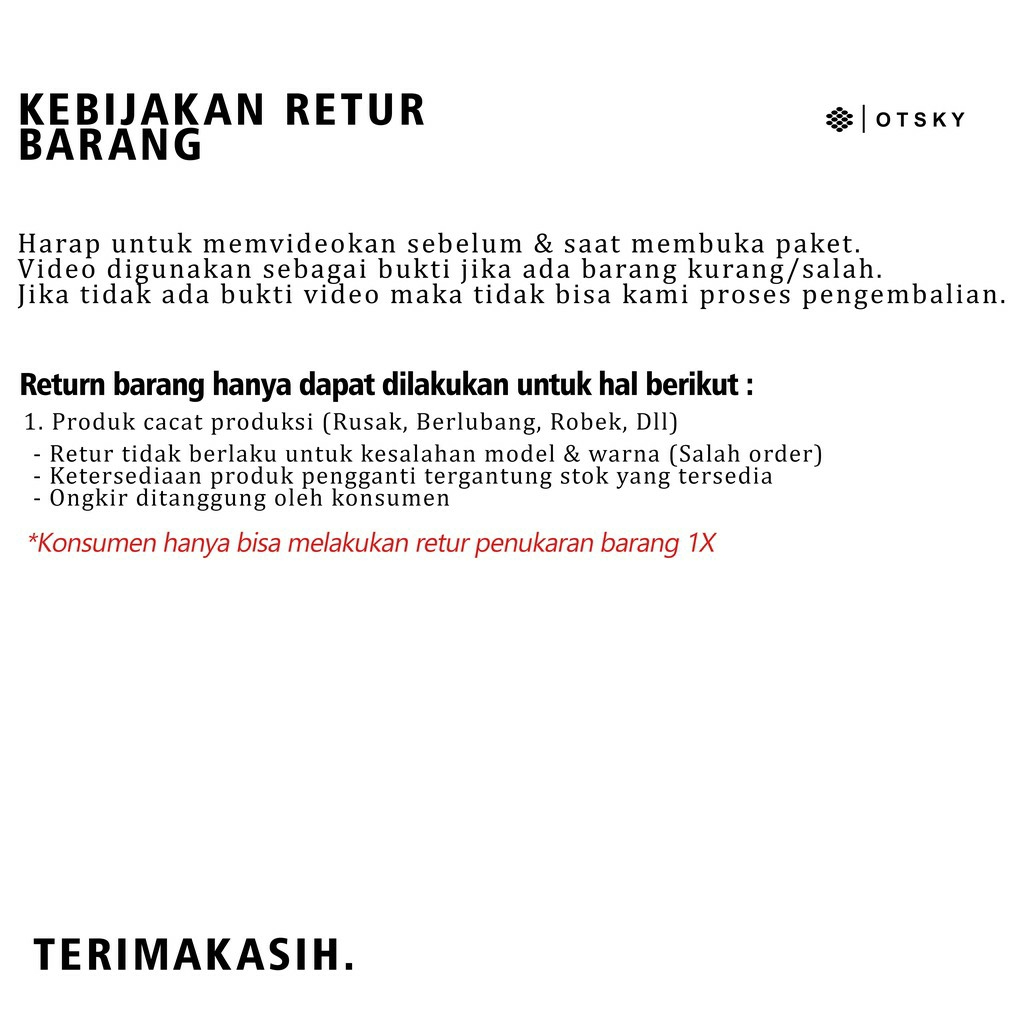 KUALITAS SUPER Otsky Tas Totebag Simple Pria / Wanita