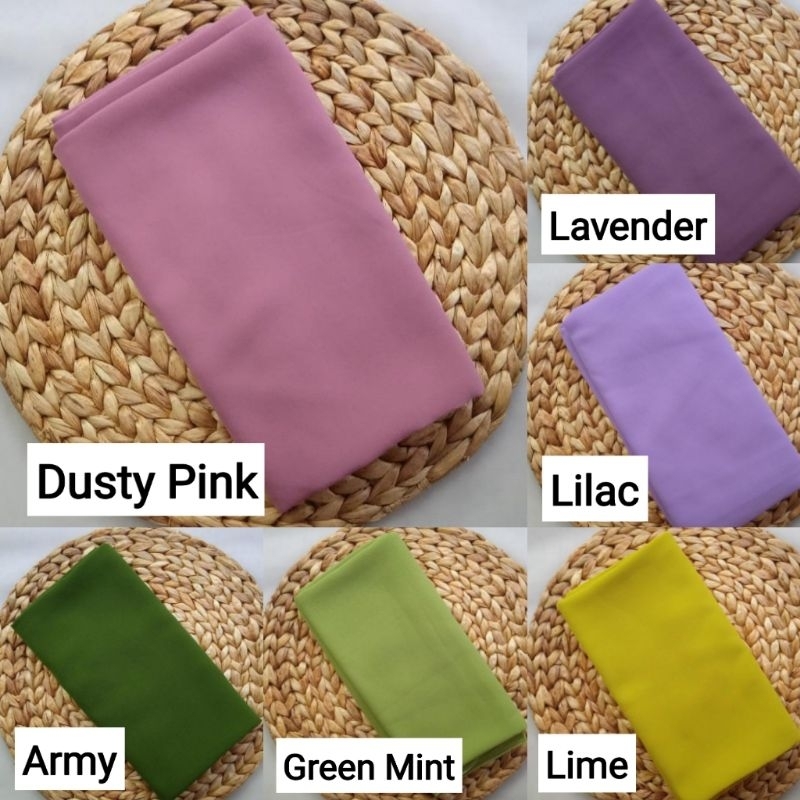 Jilbab pashmina Ceruti jumbo terbaru