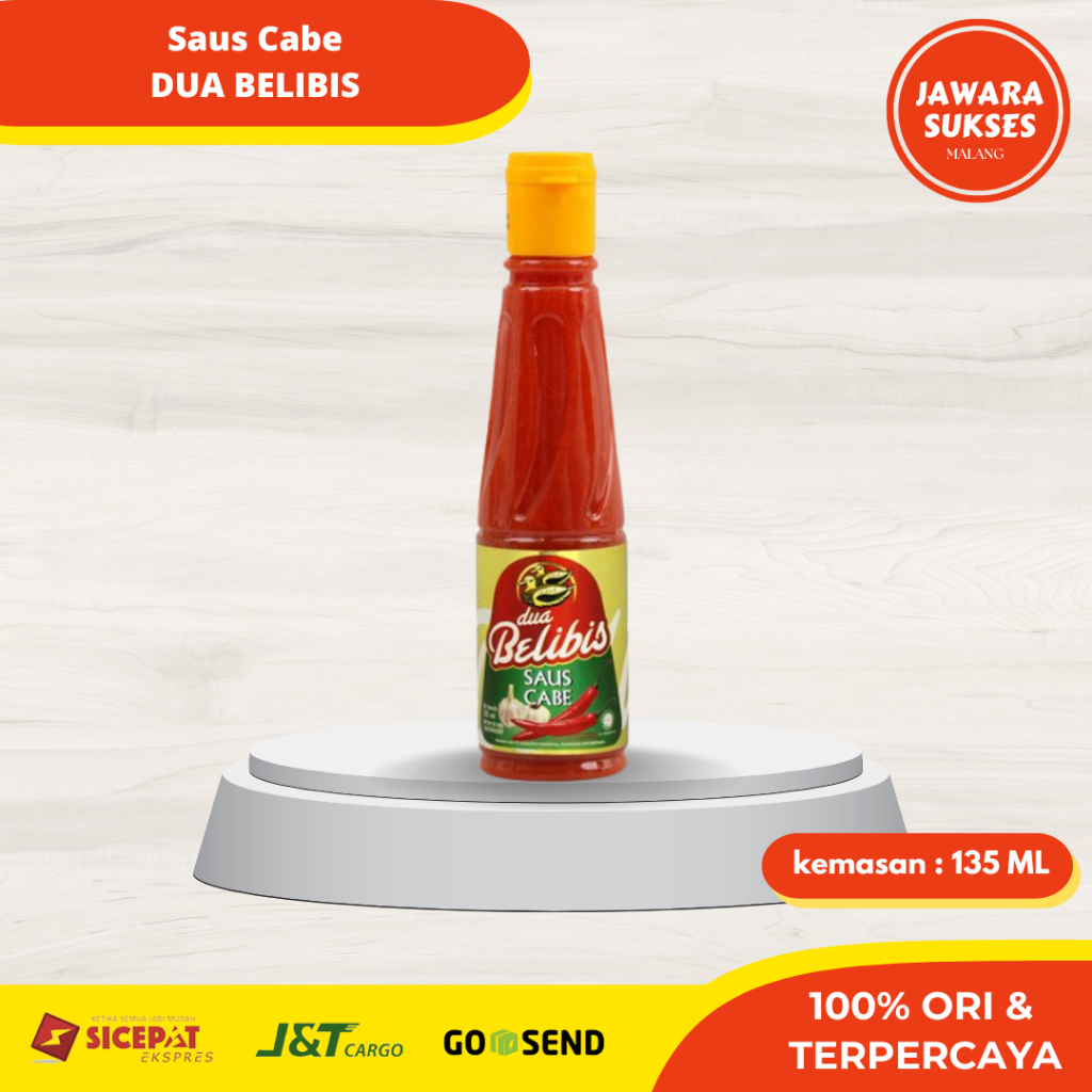 

Saus Sambal Dua Belibis 135ml | Saus Cabe Dua Belibis Botol