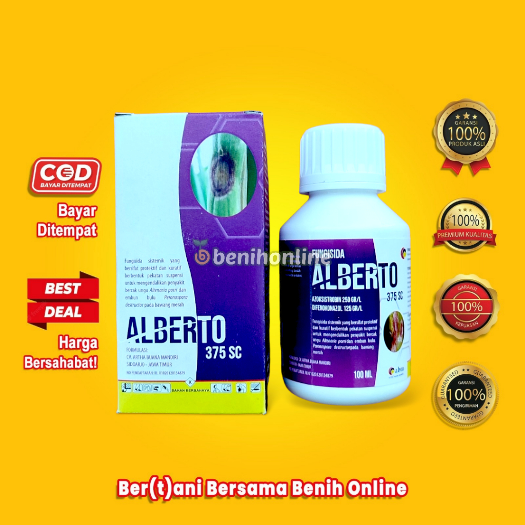 FUNGISIDA – ALBERTO 375 SC – 100 ML