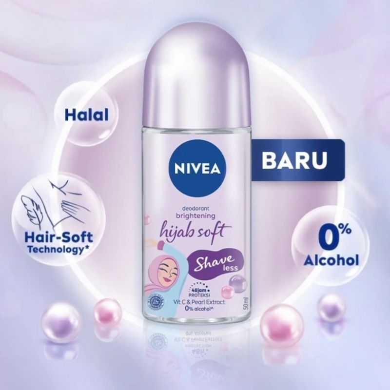 [ NIVEA ] Hijab Deodorant Roll-on & Deo Spray Hijab