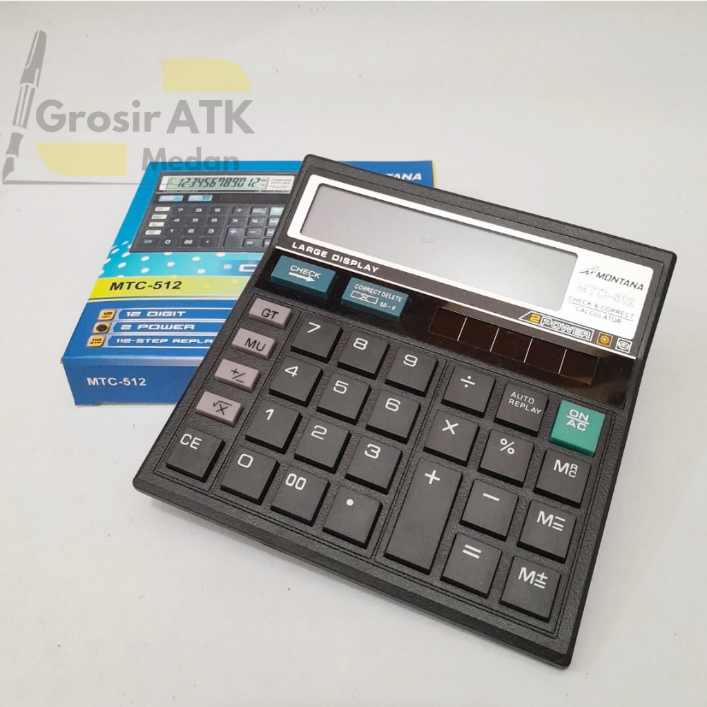 

Kalkulator 12 Digit Montana MTC- 512 4 / Kalkulator montana / kalkulator