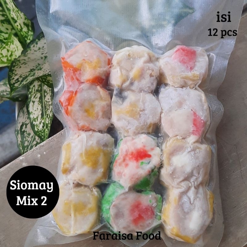 

DIMSUM FROZEN SIOMAY MIX (2) ISI 12 PCS ENAK MURAH DAN HALAL