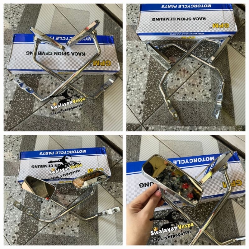 Spion vespa gagang langsung spion vespa super sprint px ps pts