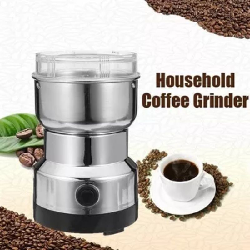 Alat Blender Mesin Penggiling Giling Kopi Biji Bijian Bumbu Kering Listrik Elektrik Portable