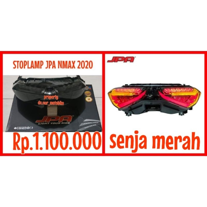 Stoplamp JPA Nmax 2020 2021 2022 2023