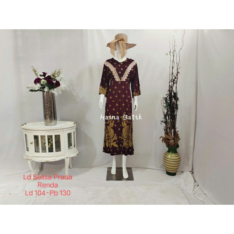 Daster Dadi Mulia (Ld. Selisa Prada Renda) Batik Pekalongan