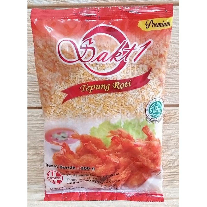 

✔MURAH Sakti Tepung Panir Kasar Mix 200gr / Tepung Roti Sakti Mix / Tepung Roti Kasar