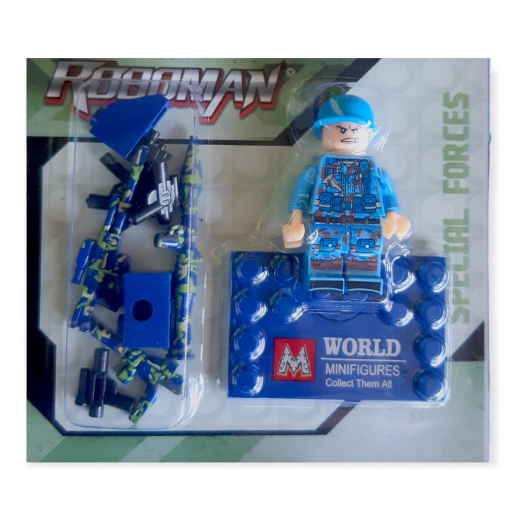 MAINAN ROBOMAN TENTARA / ROBOMAN TENTARA ROBOMAN / MAINAN ANAK ROBOMAN BLOCK