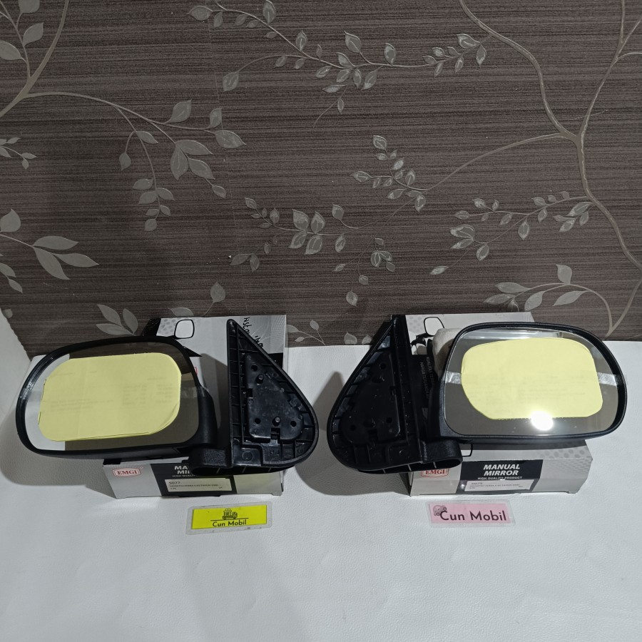 Kaca spion Espass model tidur merk EMGI Kanan kode 5075 Kiri kode 5077